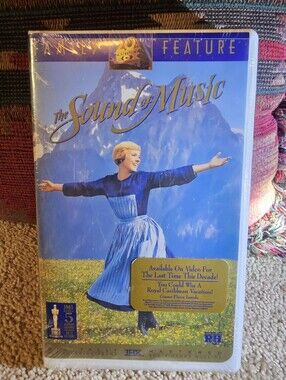 The Sound of Music VHS Tape 1996, Sealed THX Digital Surround Sound Audio Vtg